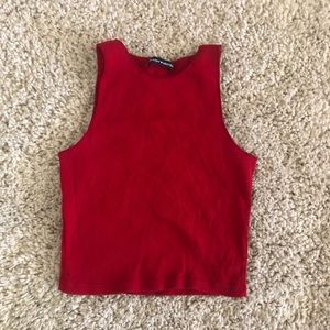 Brandy Melville high neck crop top